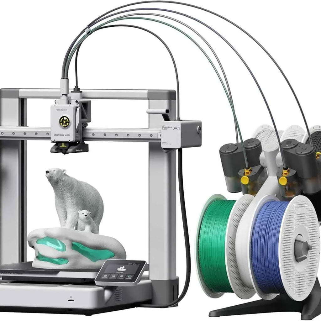 Bambu Lab A1 Combo 3D Printer With AMS Lite – Complete Guide to High-Speed Multi-Color 3D Printing