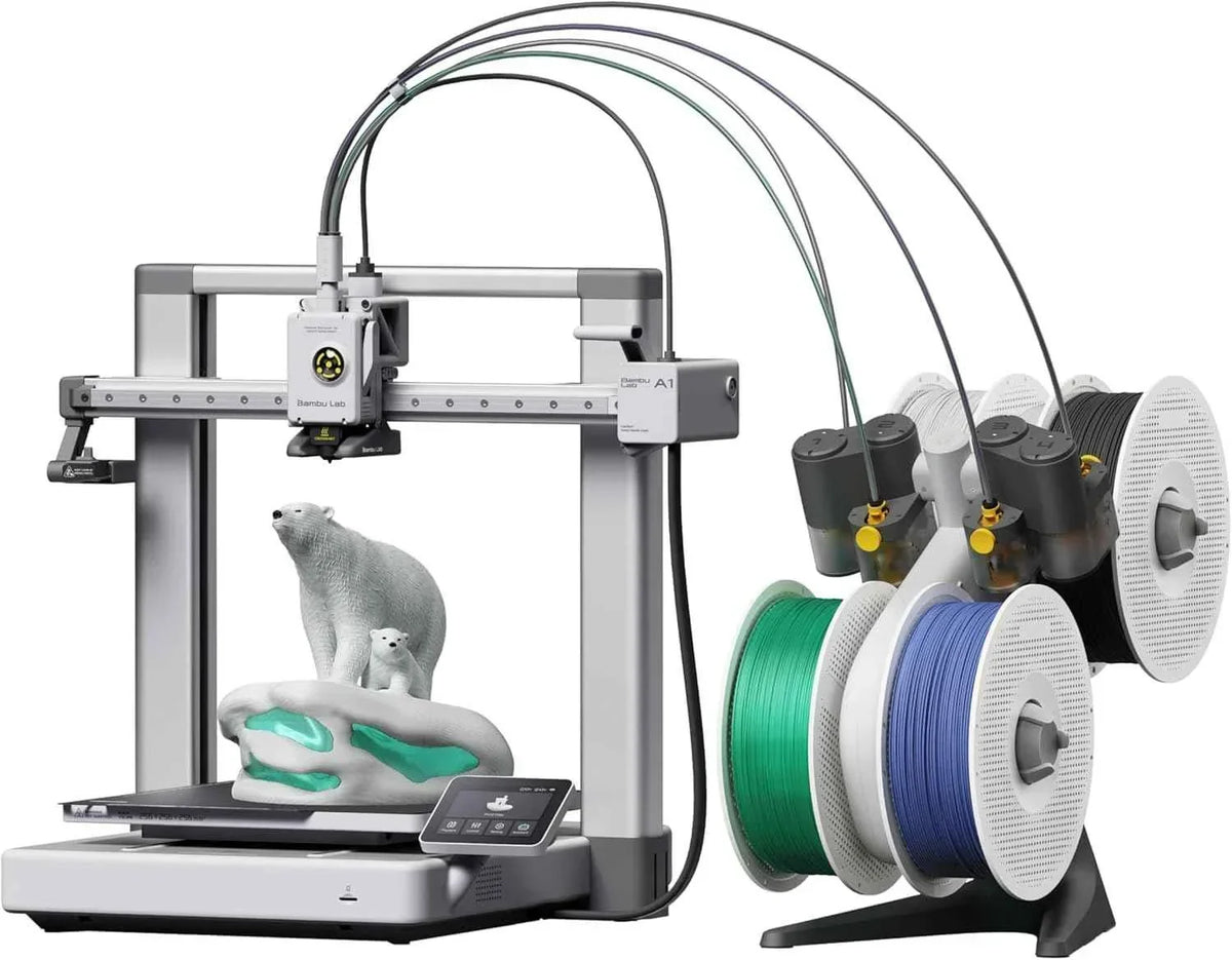 Bambu Lab A1 Combo 3D Printer With AMS Lite – Complete Guide to High-Speed Multi-Color 3D Printing
