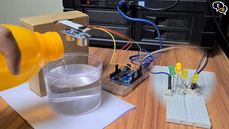 How to Build a Water Level Indicator Using Arduino and HC-SR04