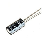 1000uF -16V Electrolytic Capacitor (5 pcs)