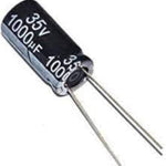 1000uF 35V Electrolytic Capacitor ( 5pcs pack )