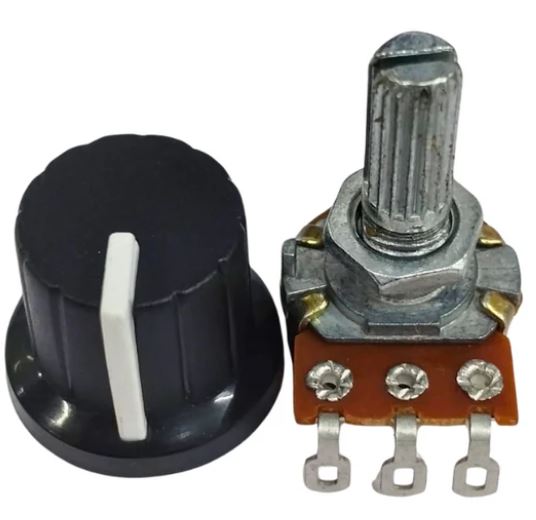 10K Rotary Pot With Cap