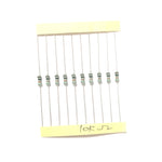 10k ohm 1/4 Resistors (10 pcs)