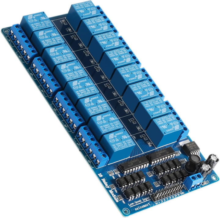 12V 16 Channel Relay Module Board
