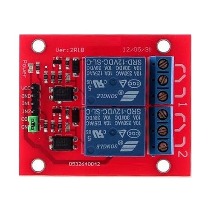 12V 2 Channel Relay Module