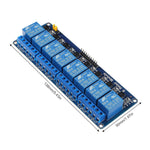 12v 8 channel relay module