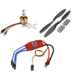 1400KV Brushless Motor & SimonK 30A ESC & 1045 Propeller (4 Pcs)