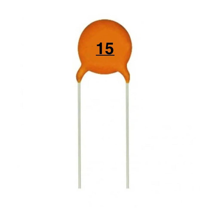 15pF Ceramic capacitor (5 Pcs)