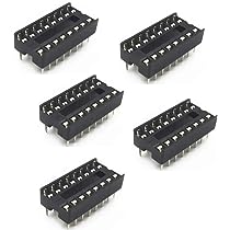 16 Pin DIP IC Socket Base (5 pcs)