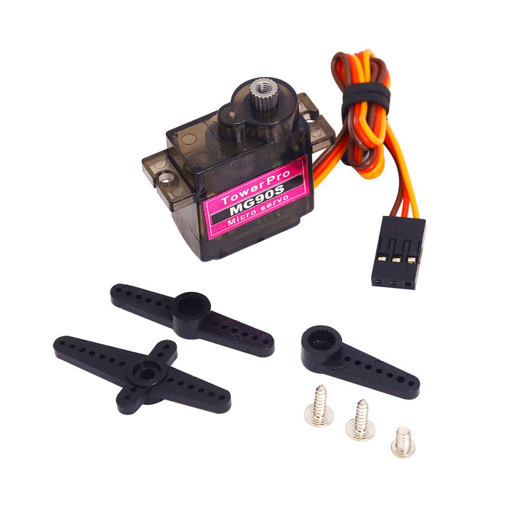 Tower Pro MG90S Micro Servo Motor with 360° Rotation