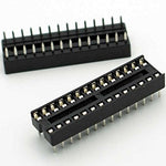 28-Pin DIP IC Socket (Through-Hole PCB Mount IC Base Socket)