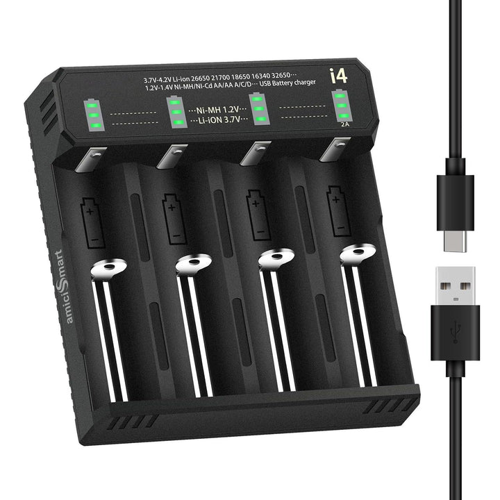 18650 battery 4 cell charger module