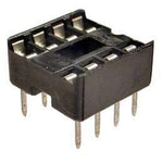 6-Pin DIP IC Socket (Through-Hole PCB Mount IC Base Socket)