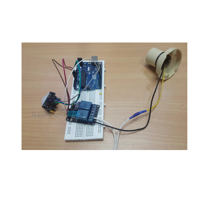 PIR Controlled Smart Home Project