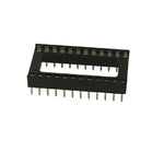 24-Pin DIP IC Socket (Through-Hole PCB Mount IC Base Socket)
