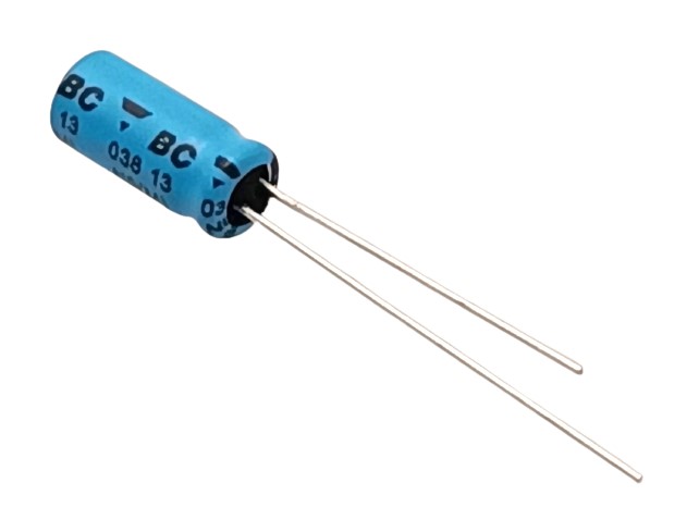 1uf 63v Aluminium Electrolytic Capacitor (Pack of 5)