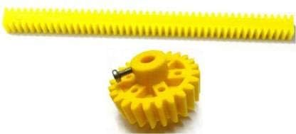 Rack and Pinion Gear Robot Kit for Single Side Teeth