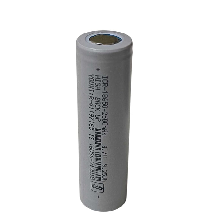 2500 mAh 3.7 Volt 18650 Lithium Li-ion Rechargeable Battery