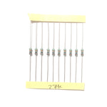 27k ohm 1/4 Resistors (10 pcs)