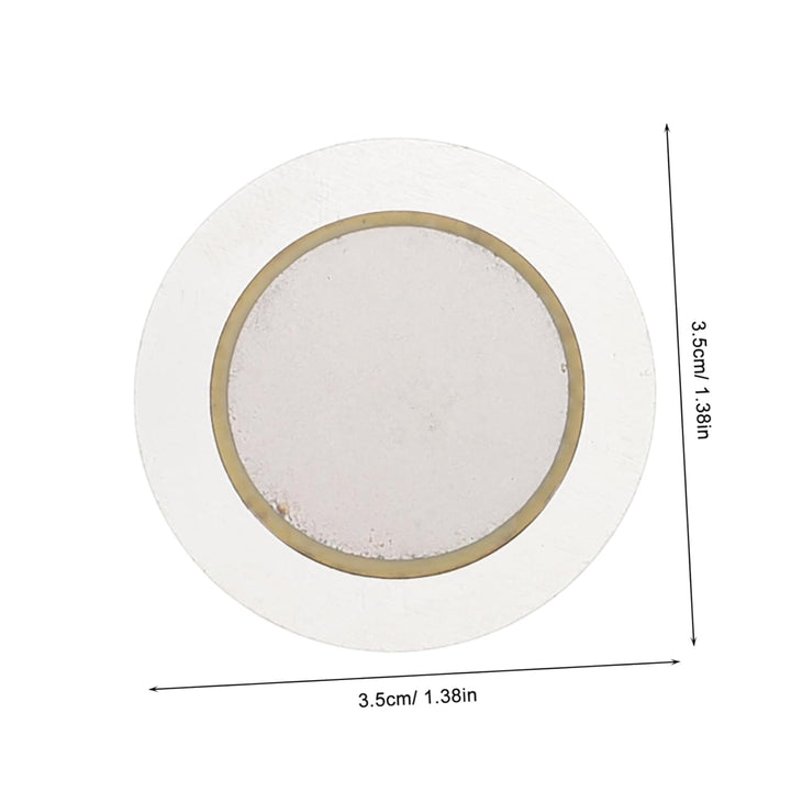 27mm Silver Piezo