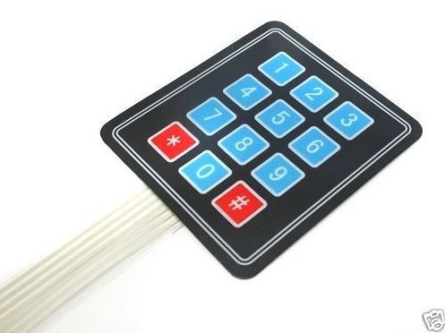 4×4 Matrix Keypad Membrane Switch