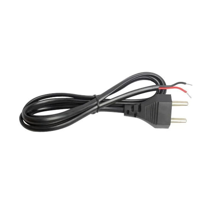2 Pin Power Cord with Open Ended Cable