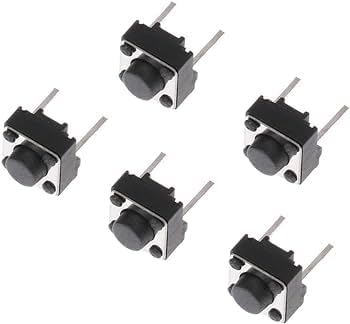 2 Pin Push Button Switch (5 Pcs)