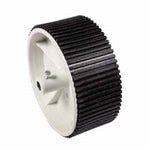 10 cm × 4 cm Black & White Robot Wheel