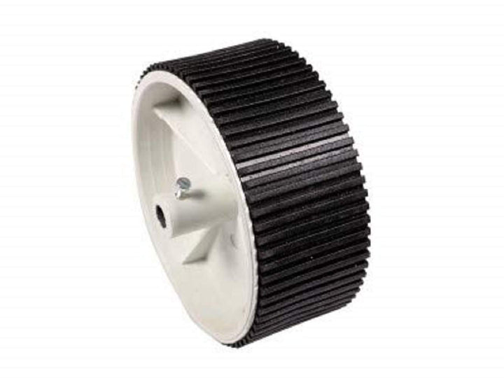 10 cm × 4 cm Black & White Robot Wheel