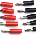 4mm Banana Plug Connector Red And Black(1 pair)