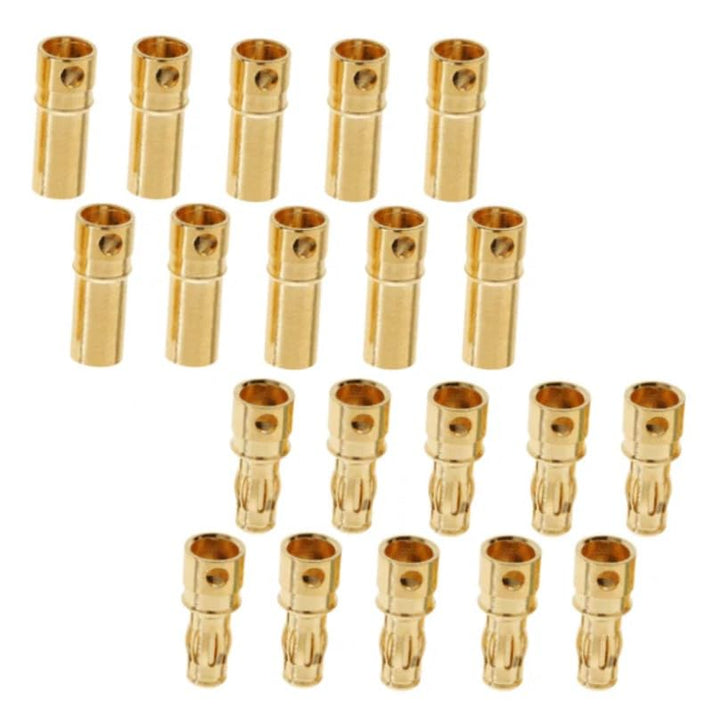 3.5mm Male Female Banana Plug Bullet Connector(pack of 10)