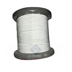 Multi Strand Flexible wire White 7/42 thin (92 meters)