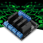 4 Channel Solid State Relay Module Board