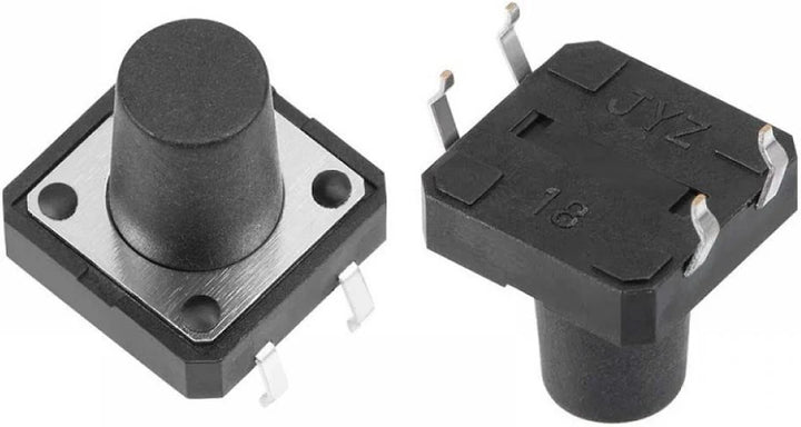 12x12x12mm 4 Leg Tactile Push Button Switch ( 1 pcs)