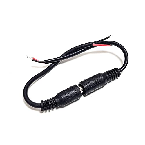 5mm DC Jack Male-Female Pair Connector with Wire -1 pair