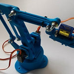 6 DOF Robotic Arm Parts (PLA Material) with Servo Motors