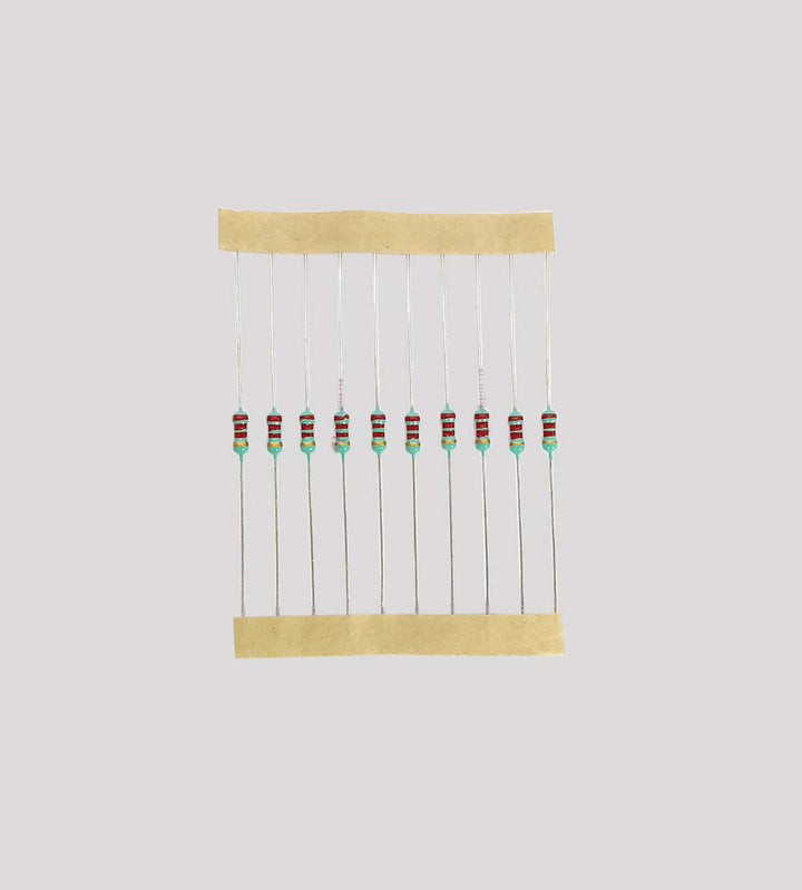 2.2k ohm 1/2 Watt Resistors (10 Pcs)