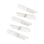 5mm 4pin RGB LED Diodes Lights (5 Pcs)