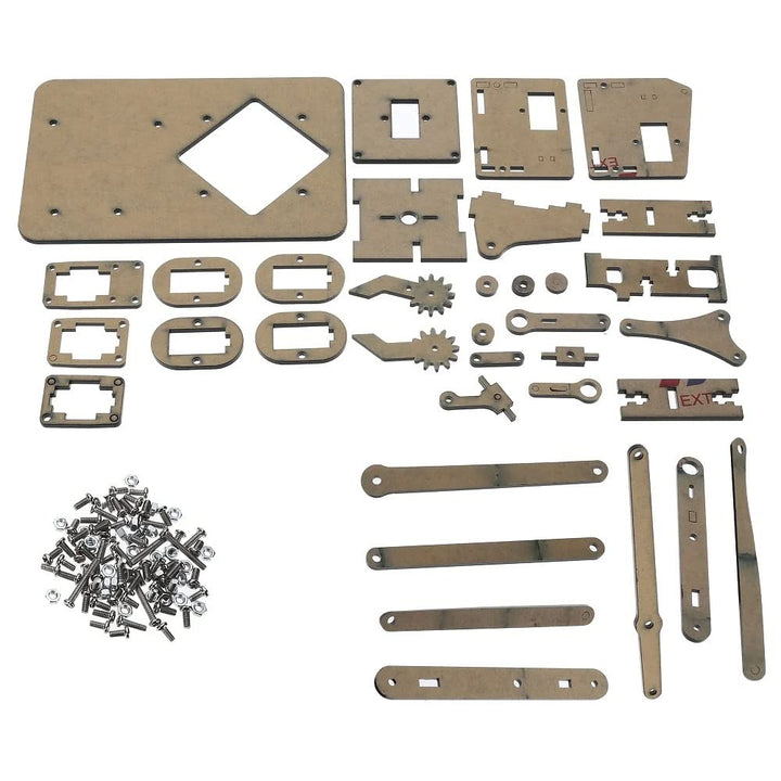 DIY 3 DOF 3-Axis Control Palletizing Robotic Arm Module with Servo Motor