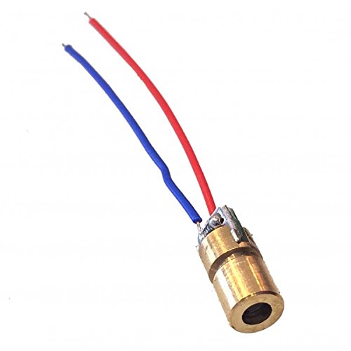 650nm 6mm 5V DC 5mW Mini Laser Dot Diode