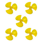 6 cm 3 Blade Fan for DC motor (5 Pcs)