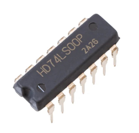 74LS00 Quad 2 Input NAND Gate IC (7400 IC) DIP-14 Package