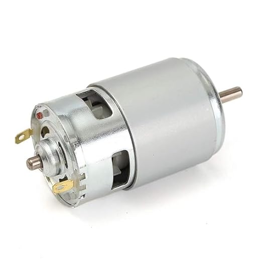 D Shaft 775 12V 5000 RPM/MIN High Speed High Torque DC Motor Dual Shaft