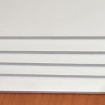 Foam Board (Sun Board/PVC Foam Board), 5mm Thickness, Size - A2, 16 Inches x 24 Inches