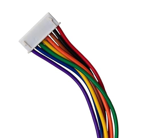 8 Pin JST XH 2.54mm Pitch Plug and Socket with Cable (2 pair)