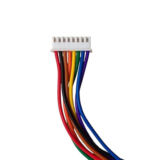 8 Pin JST XH 2.54mm Pitch Plug and Socket with Cable (2 pair)