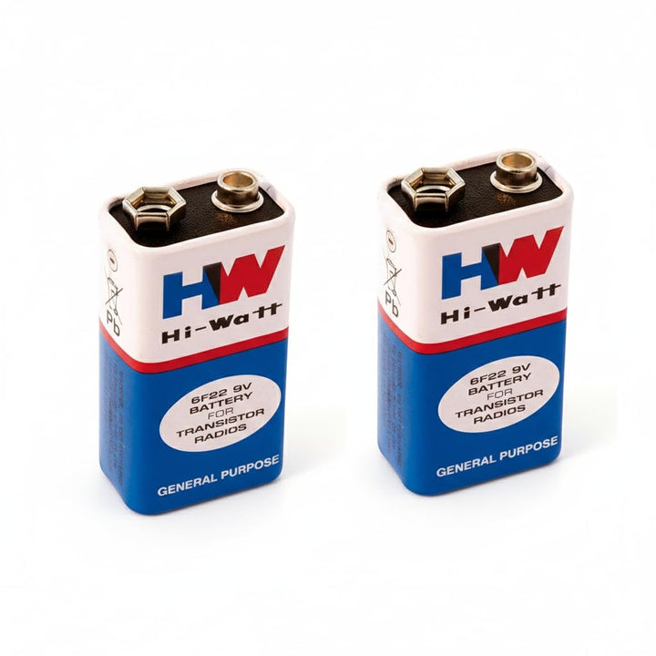 9V ORIGINAL HW HIGH QUALITY BATTERY (5 pieces)