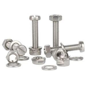 M3 x 30mm t Bolts and Washers (5PCS)