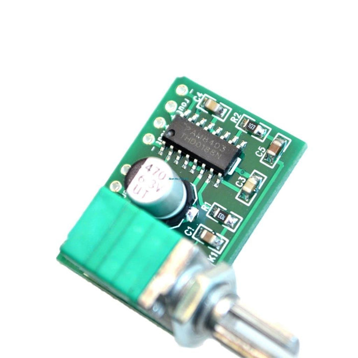 Amplifier with Potentiometer
