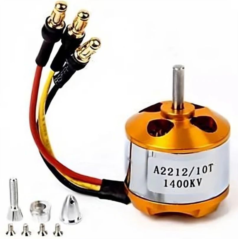 Moteur sans balais A2212 10T 1400KV avec ESC 30A, kit de Moteur ESC pour Drone à Grande Vitesse pour quadricoptère RC 550, Compatible avec Batterie LiPo 2–3S Moteur sans balais A2212 10T 1400KV avec ESC 30A, kit de Moteur ESC pour Drone à Grande Vitesse pour quadricoptère RC 550, Compatible avec Batterie LiPo 2–3S